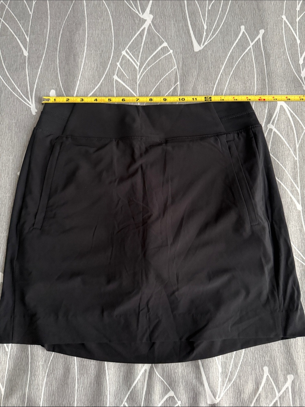 Athleta Black A-Line Active Skort